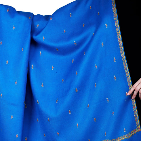 Women's Hand Embroidered Wool Shawl